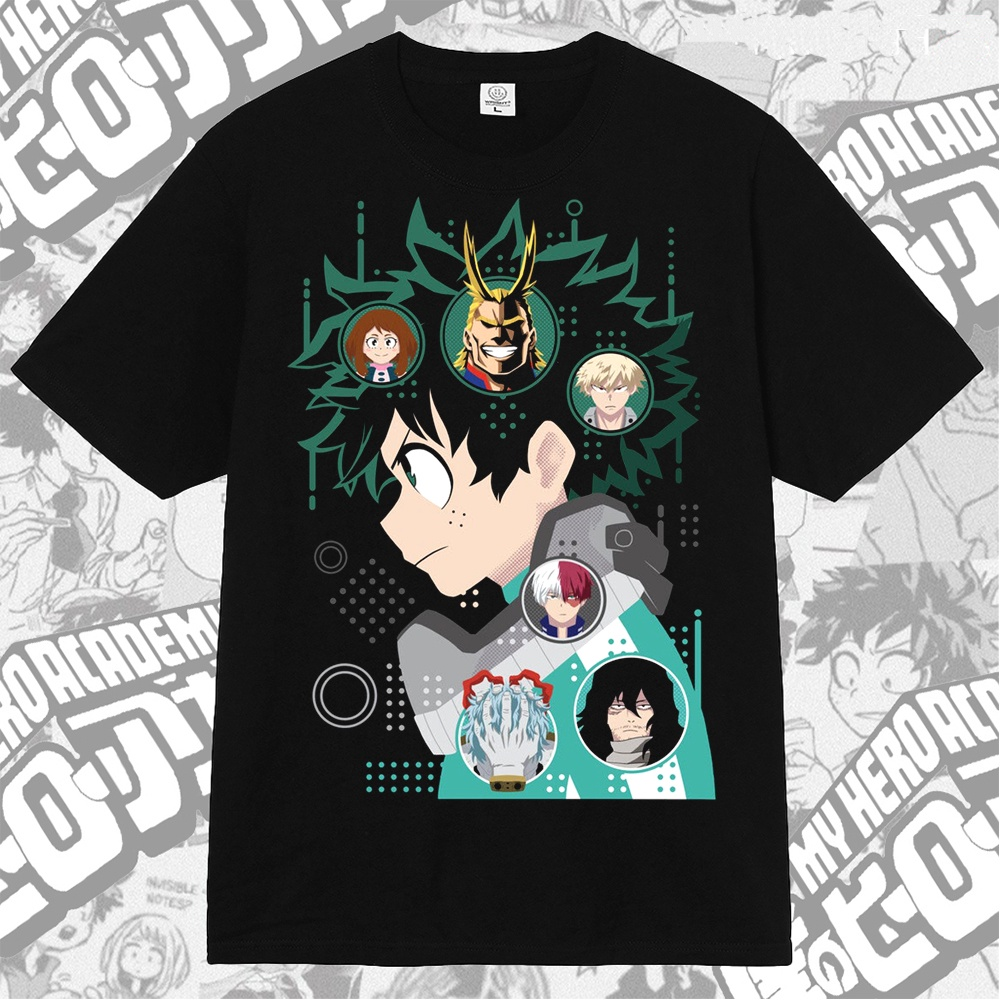 Deku Izuku Midoriya One For All My Hero Academia Anime Manga T-shirt