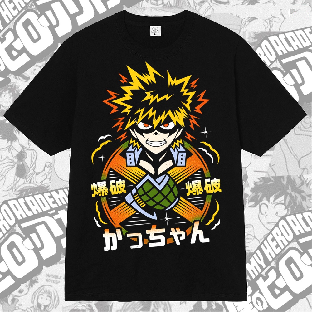 Kacchan Katsuki Bakugo My Hero Academia Anime Manga T-shirt