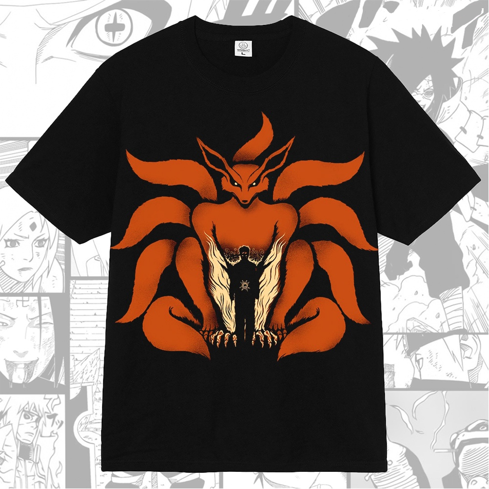 Naruto Uzumaki Chakra Kurama Anime Manga T-shirt