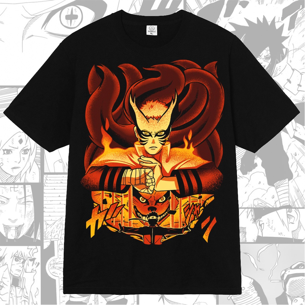 Naruto Uzumaki Hokage Rasengan Chakra Anime Manga T-shirt