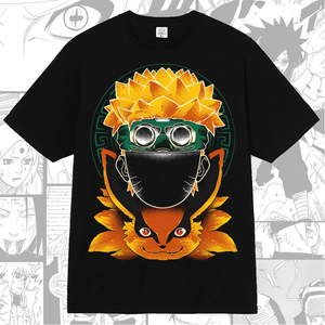 Naruto Uzumaki Ninja Chakra Anime Manga T-shirt