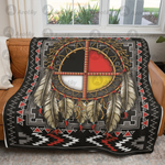 Native Americans Soft Blanket