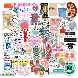 Strong Nurse Stickers