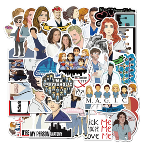 Grey's Anatomy Strong Nurse Stickers