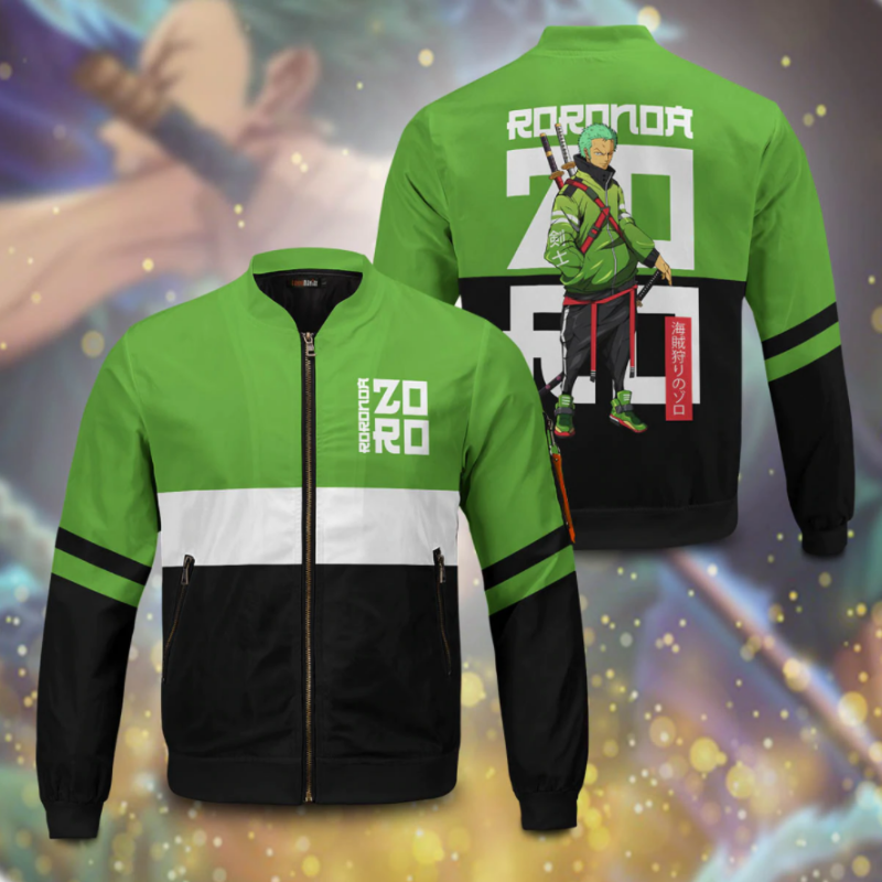 Zoro Sport 3D Bomber Jacket