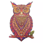 Owl Magic Wooden Jigsaw Puzzle