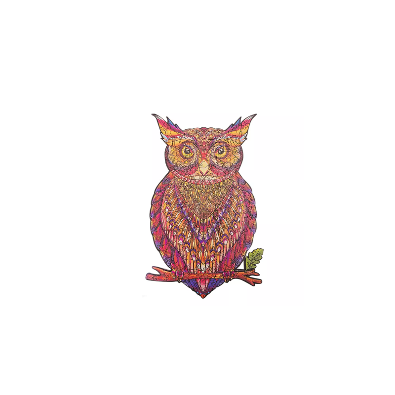 Owl Magic Wooden Jigsaw Puzzle