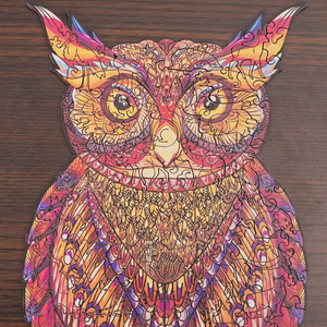 Owl Magic Wooden Jigsaw Puzzle