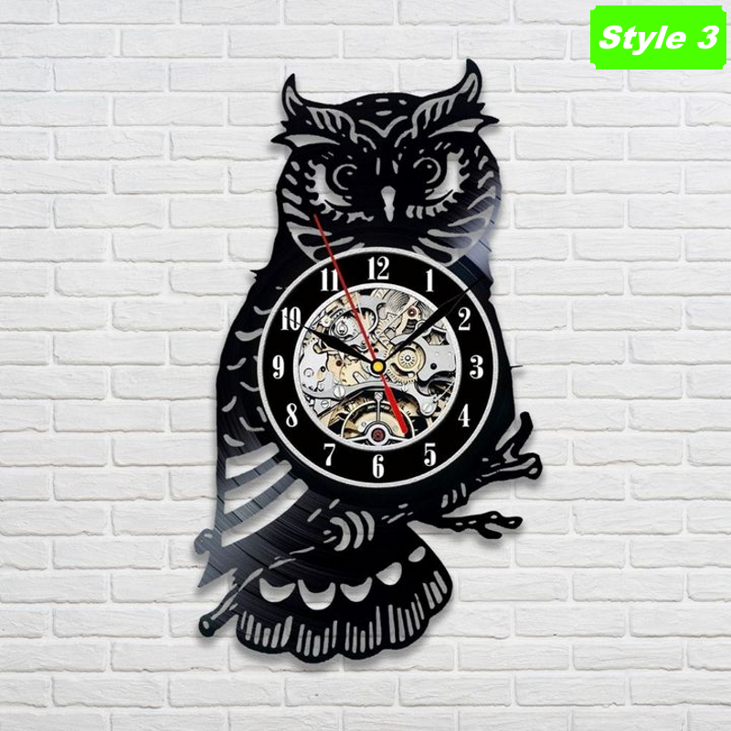 Owl Wall Clock