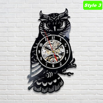 Owl Wall Clock