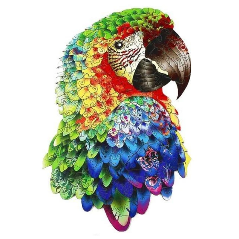 Parrot Wooden Jigsaw Puzzle