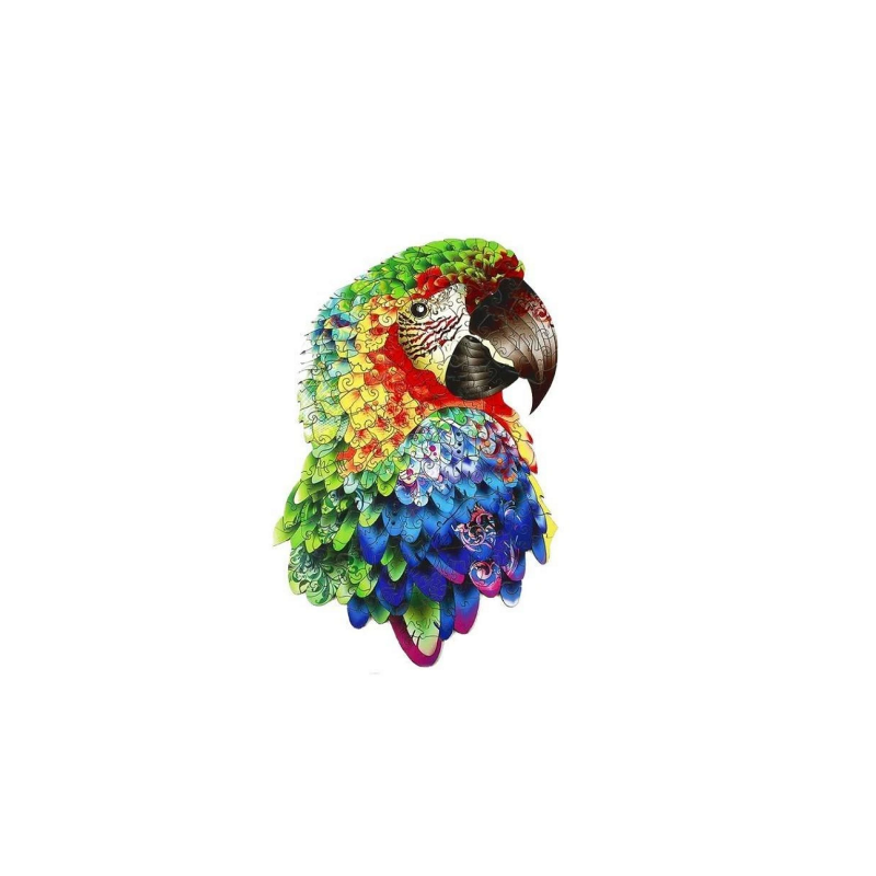 Parrot Wooden Jigsaw Puzzle