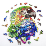 Parrot Wooden Jigsaw Puzzle