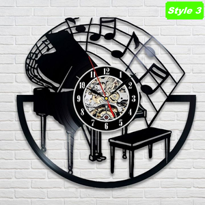 Piano Wall Clock