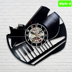 Piano Wall Clock