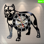 Pit Bull Wall Clock