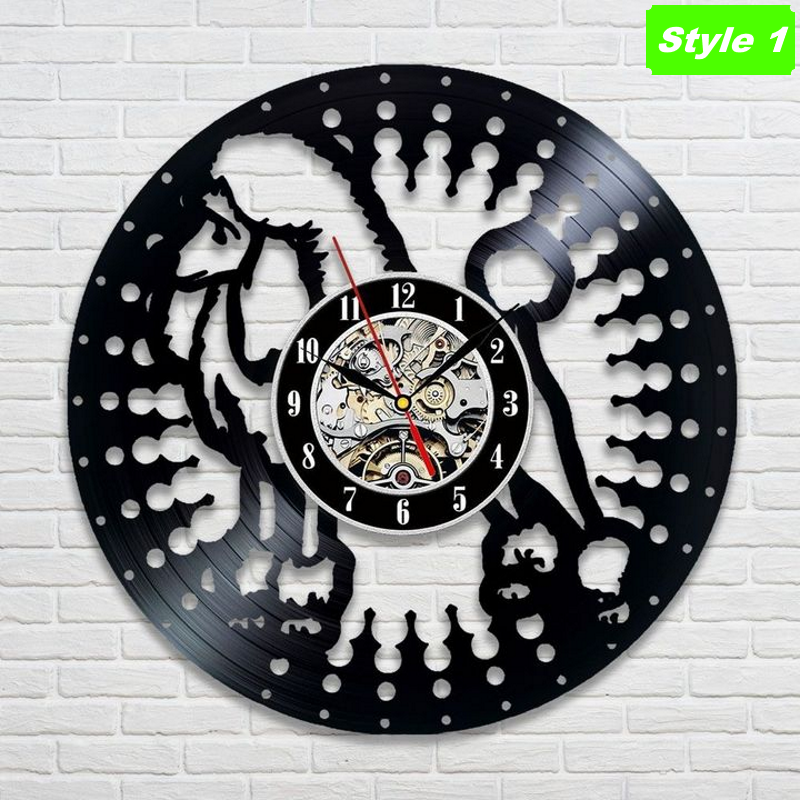 Poodle Wall Clock