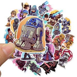 Star Wars Cartoon Stickers