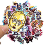 Star Wars Cartoon Stickers