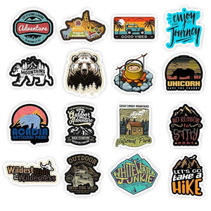 Camping Adventure Stickers