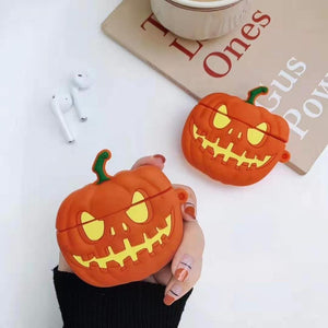 Halloween Pumpkin 3D Airpods Case