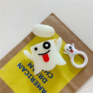 Ghost Funny 3D Airpods Case