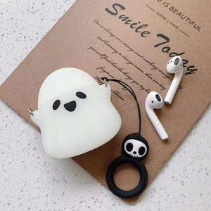 Ghost Funny 3D Airpods Case