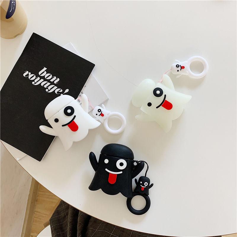 Ghost Funny 3D Airpods Case