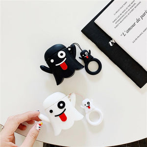 Ghost Funny 3D Airpods Case