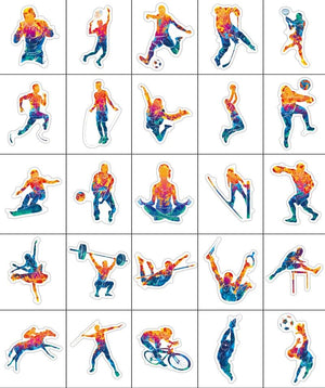 Sports Art Stickers