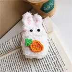 Rabbit Fluffy Airpods Case