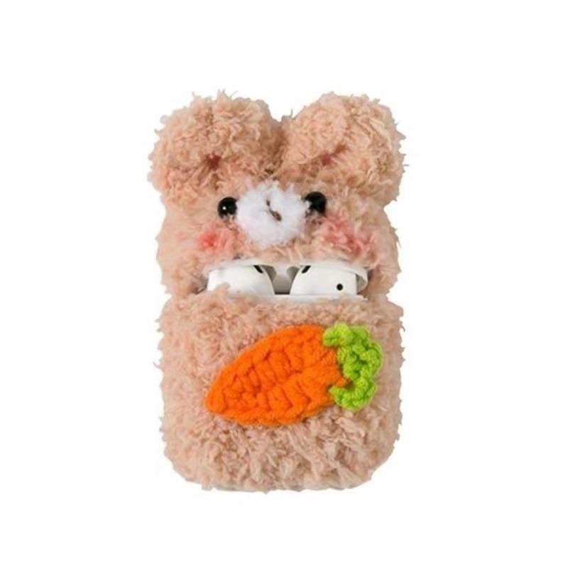 Rabbit Fluffy Airpods Case