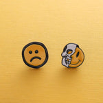 Smile Face Enamel Pin