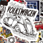 Hot Rod Vintage Stickers