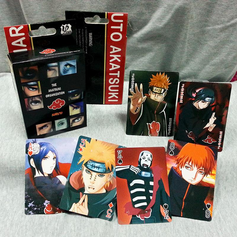 Naruto Akatsuki Poker Cards