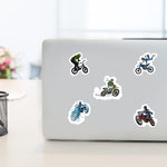 Motocross Racing Stickers