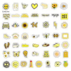 VSCO Yellow Stickers