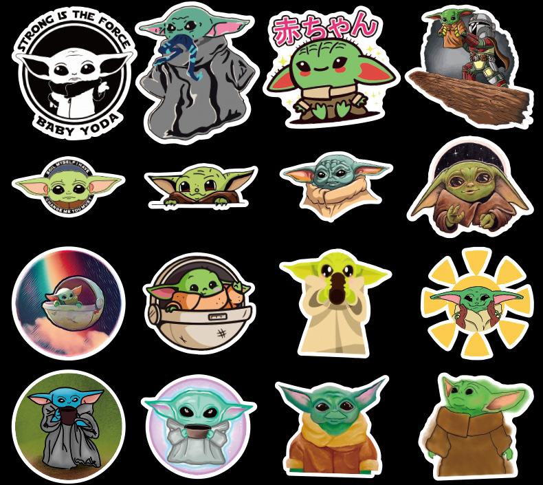 Baby Yoda Star Wars Stickers