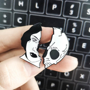 Skull Death Enamel Pin