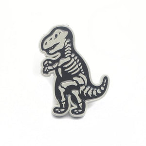 Dinosaur Skeleton Enamel Pin