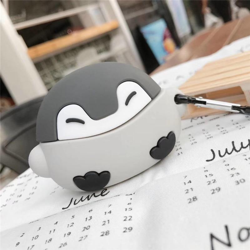 Penguin Cute 3D Airpods Case