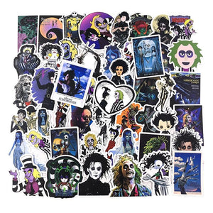 Tim Burton Edward Scissorhands Stickers