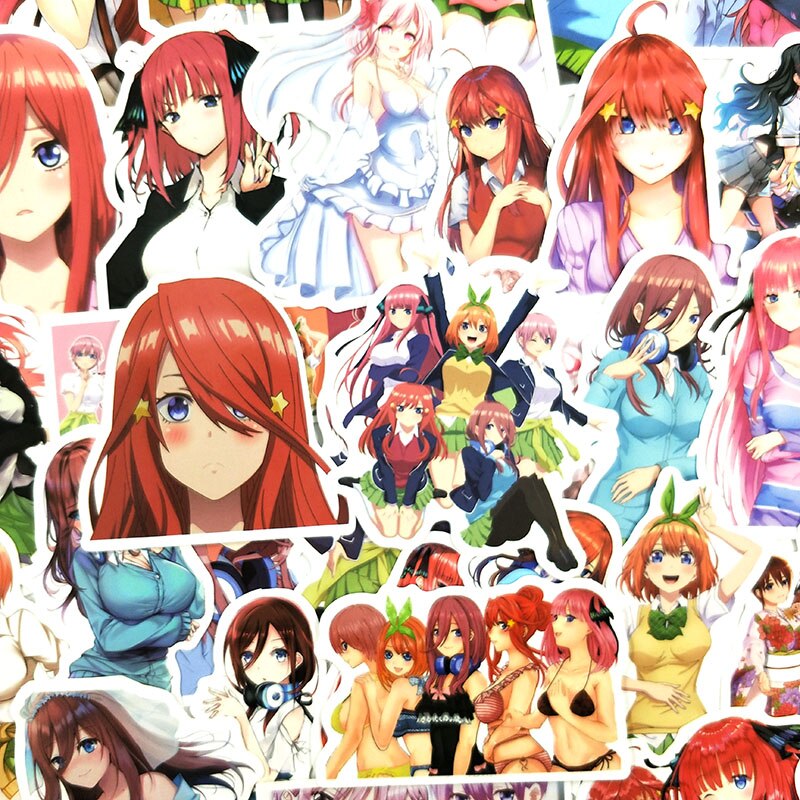 The Quintessential Quintuplets Anime Stickers