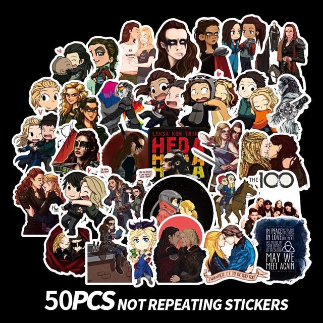 The Hundred The 100 Stickers