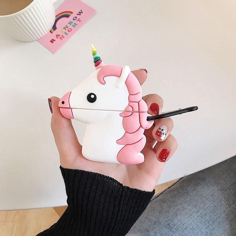 Unicorn Rainbow 3D Airpods Case