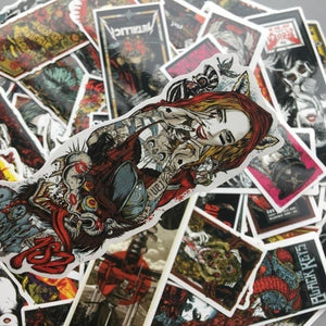 Gothic Retro Stickers