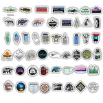 Camping Travel Stickers