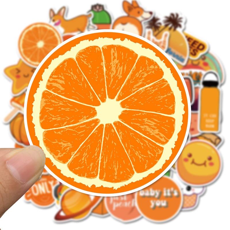 VSCO Orange Stickers