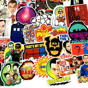 The Big Bang Theory TV Series Stickers