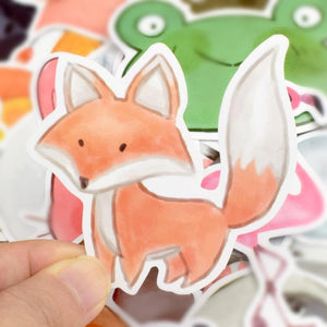 Animals Watercolor Stickers